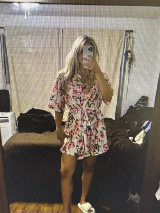 Show Me Your MuMu Other - Show Me Your MuMu Pink Floral Short Robe